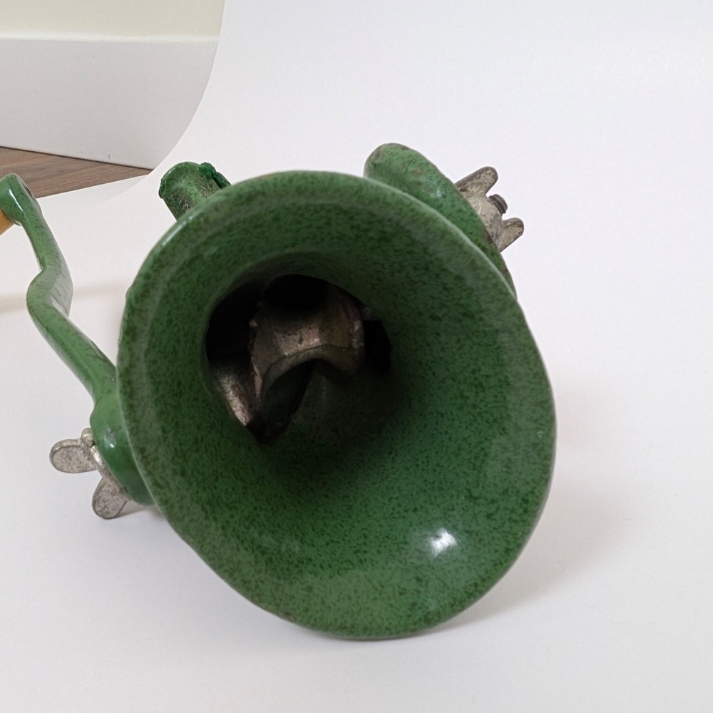 Spong Cast Iron Meat Grinder Hand Crank London England Antique - Picture 11 of 14